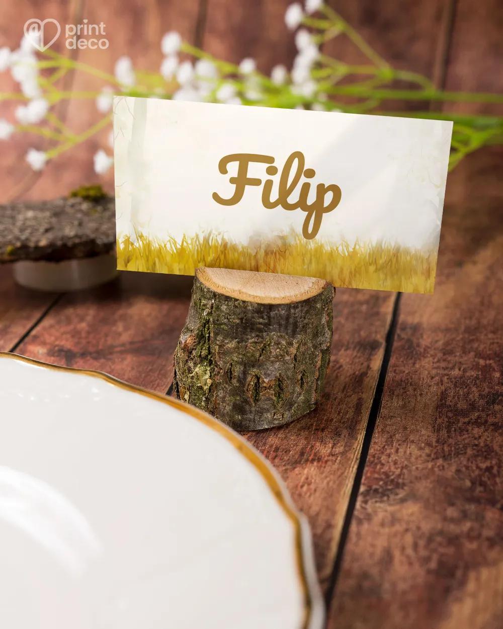 Jmenovky na oslavu Lovecký pes IV. 1/6