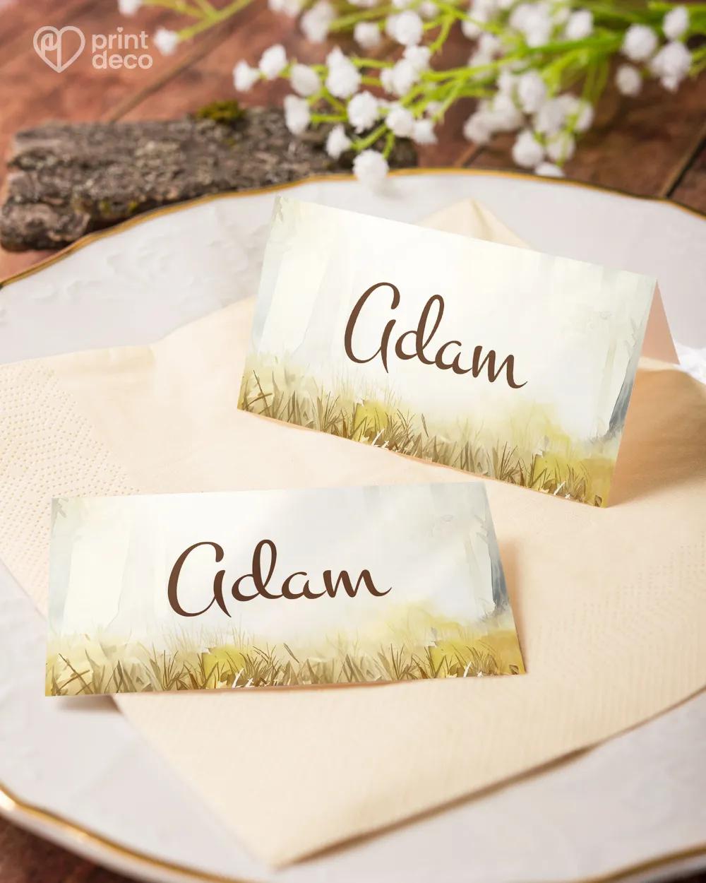 Jmenovky na oslavu Lovecký pes V. 4/6