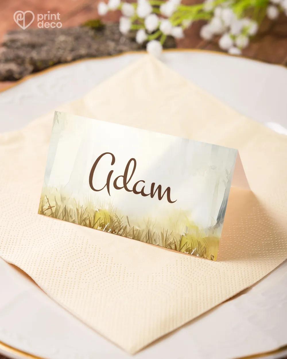 Jmenovky na oslavu Lovecký pes V. 3/6