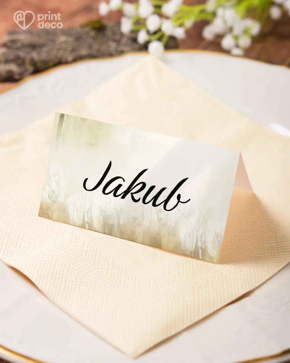 Jmenovky na oslavu Liška I. 3/6