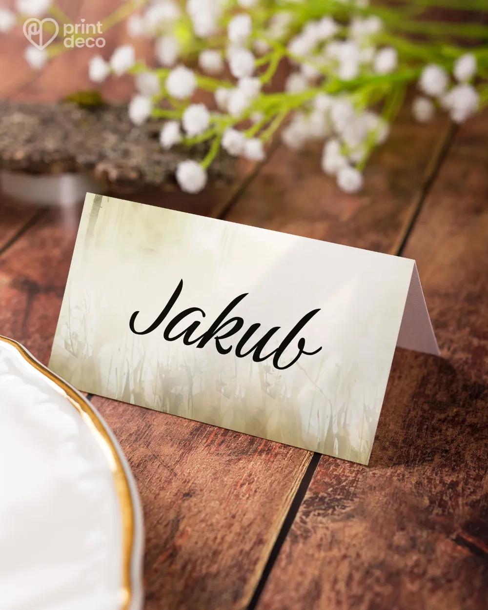 Jmenovky na oslavu Liška I. 2/6