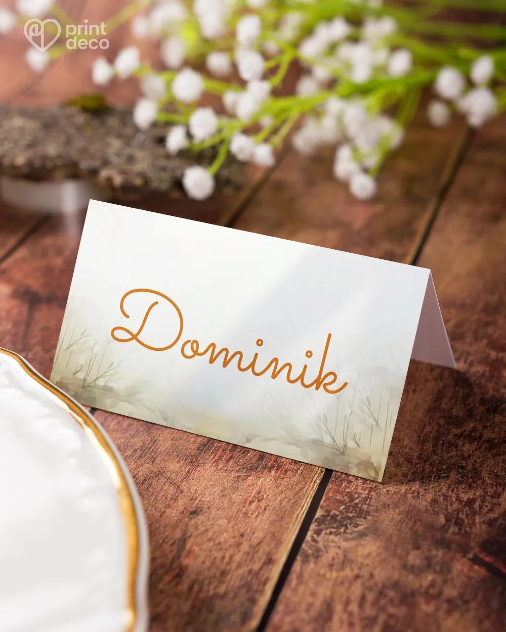 Jmenovky na oslavu Liška II. 2/6