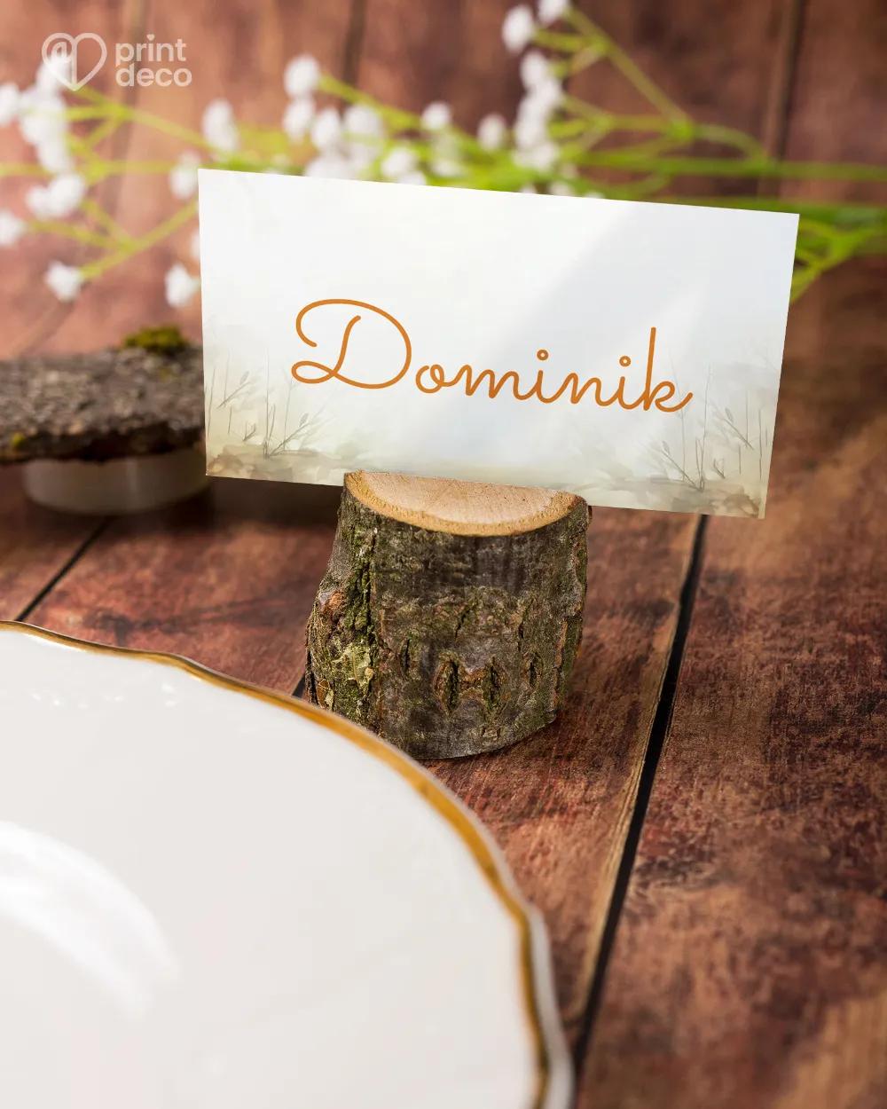 Jmenovky na oslavu Liška II. 1/6