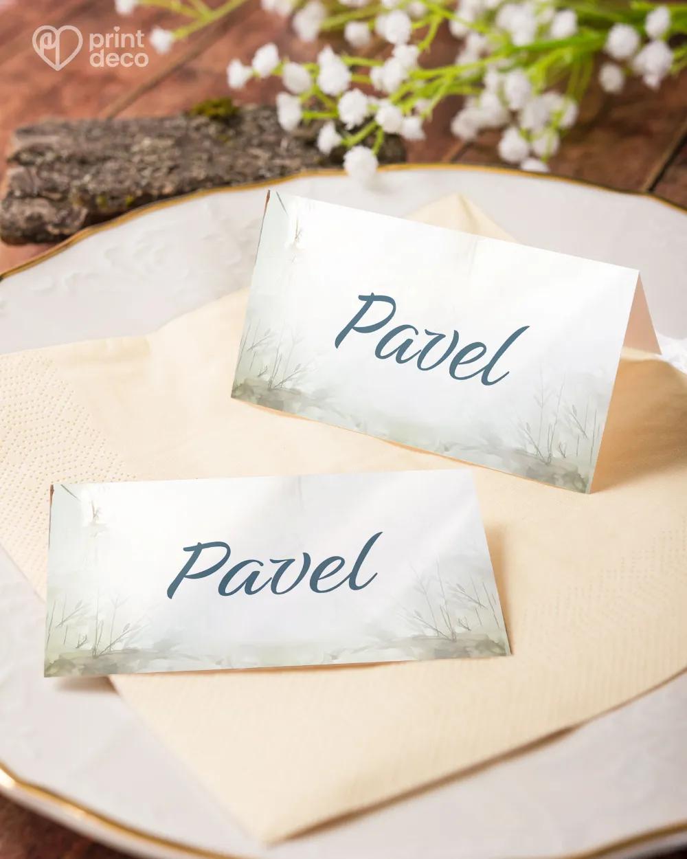 Jmenovky na oslavu Liška III. 4/6