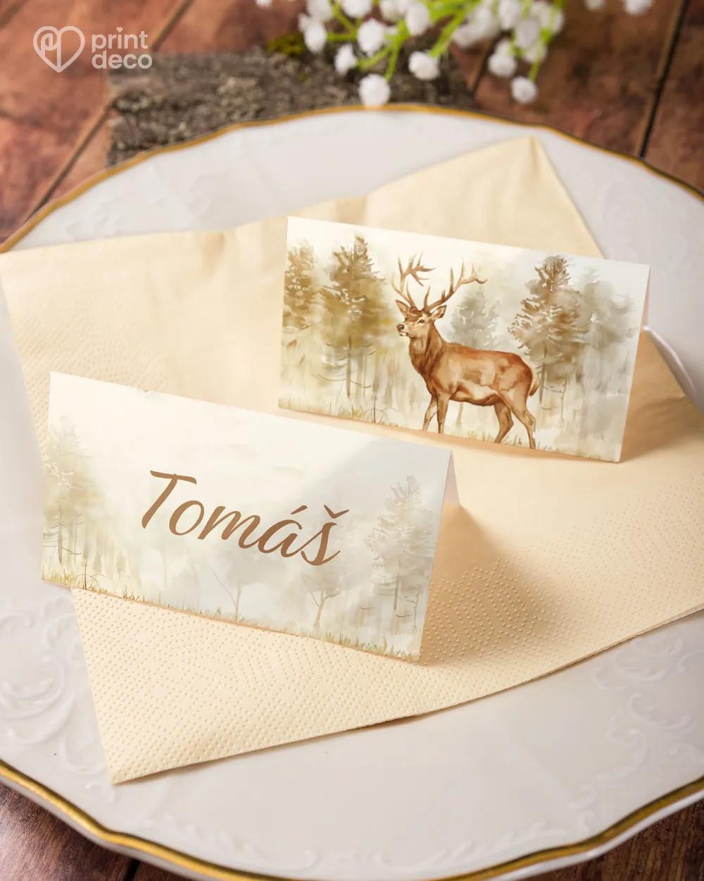 Jmenovky na oslavu Jelen II.