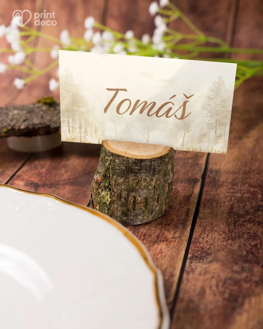 Jmenovky na oslavu Jelen II. 1/6