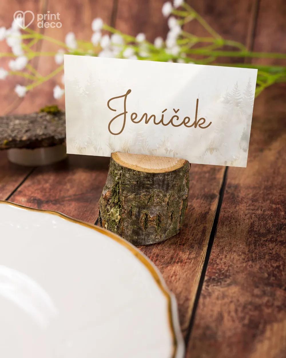 Jmenovky na oslavu Jelen III. 1/6