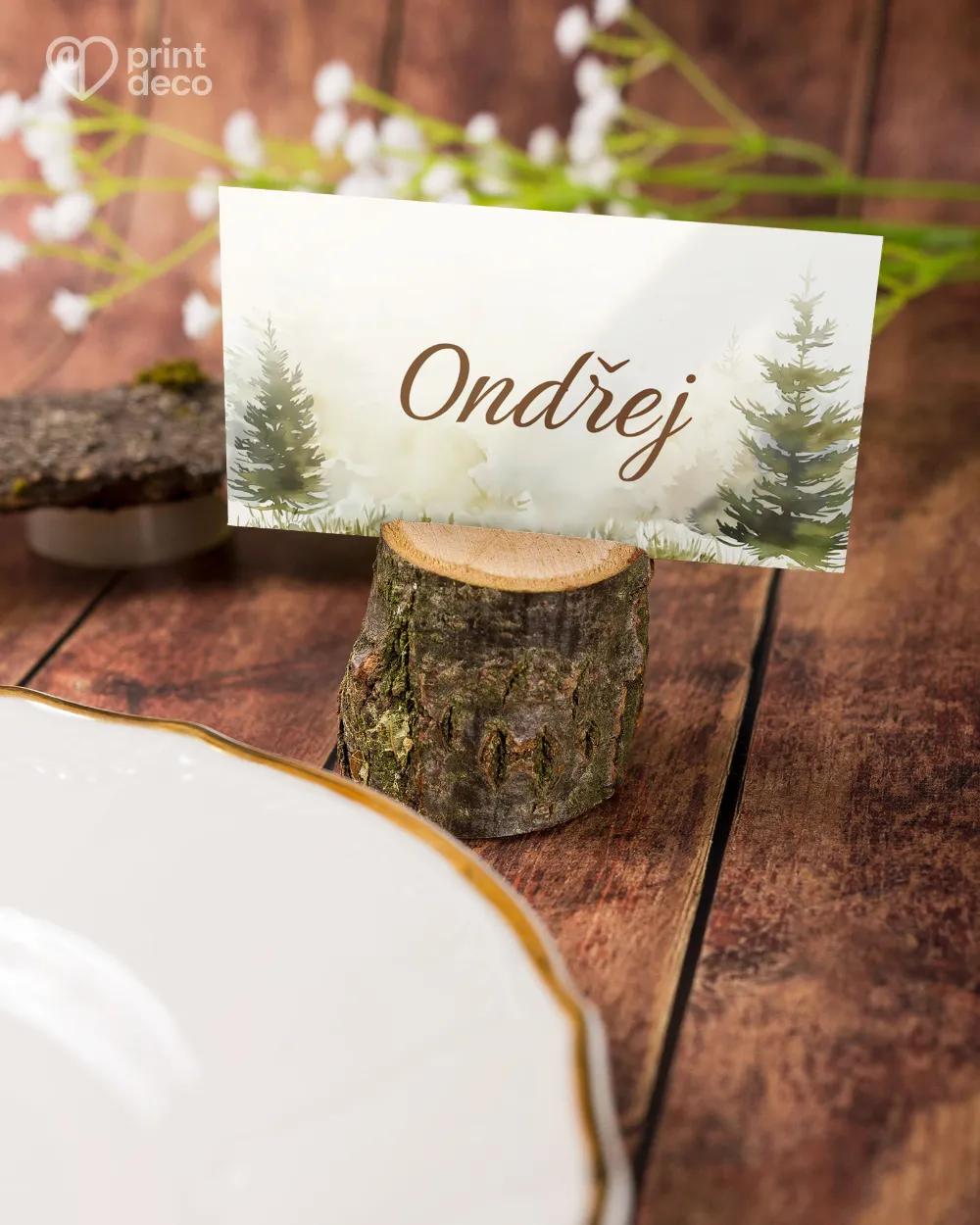 Jmenovky na oslavu Jelen IV. 1/6