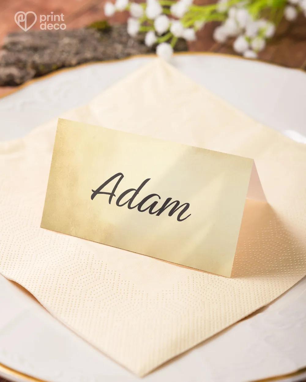 Jmenovky na oslavu Jelen V. 3/6