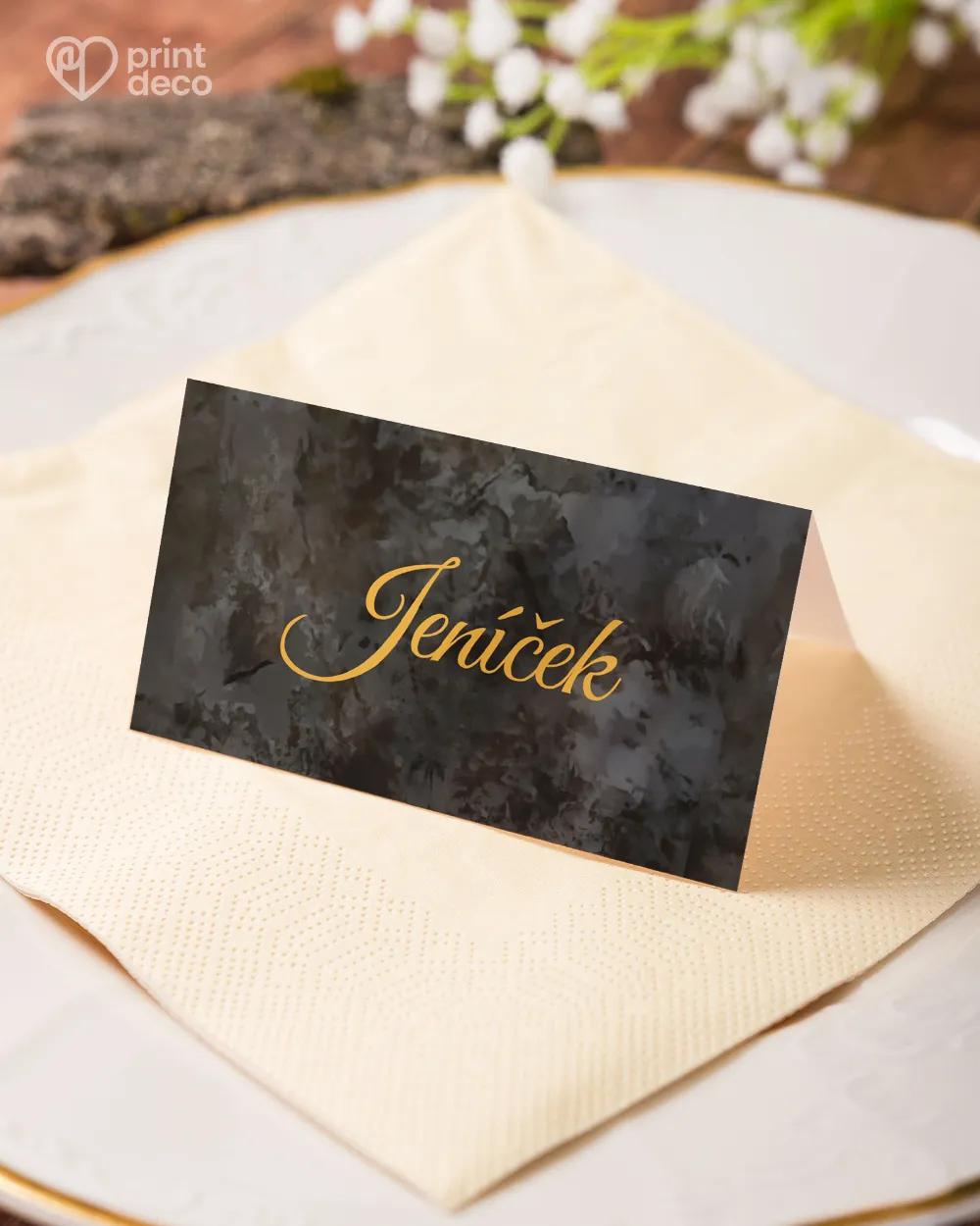 Jmenovky na oslavu Jelen VI. 3/6