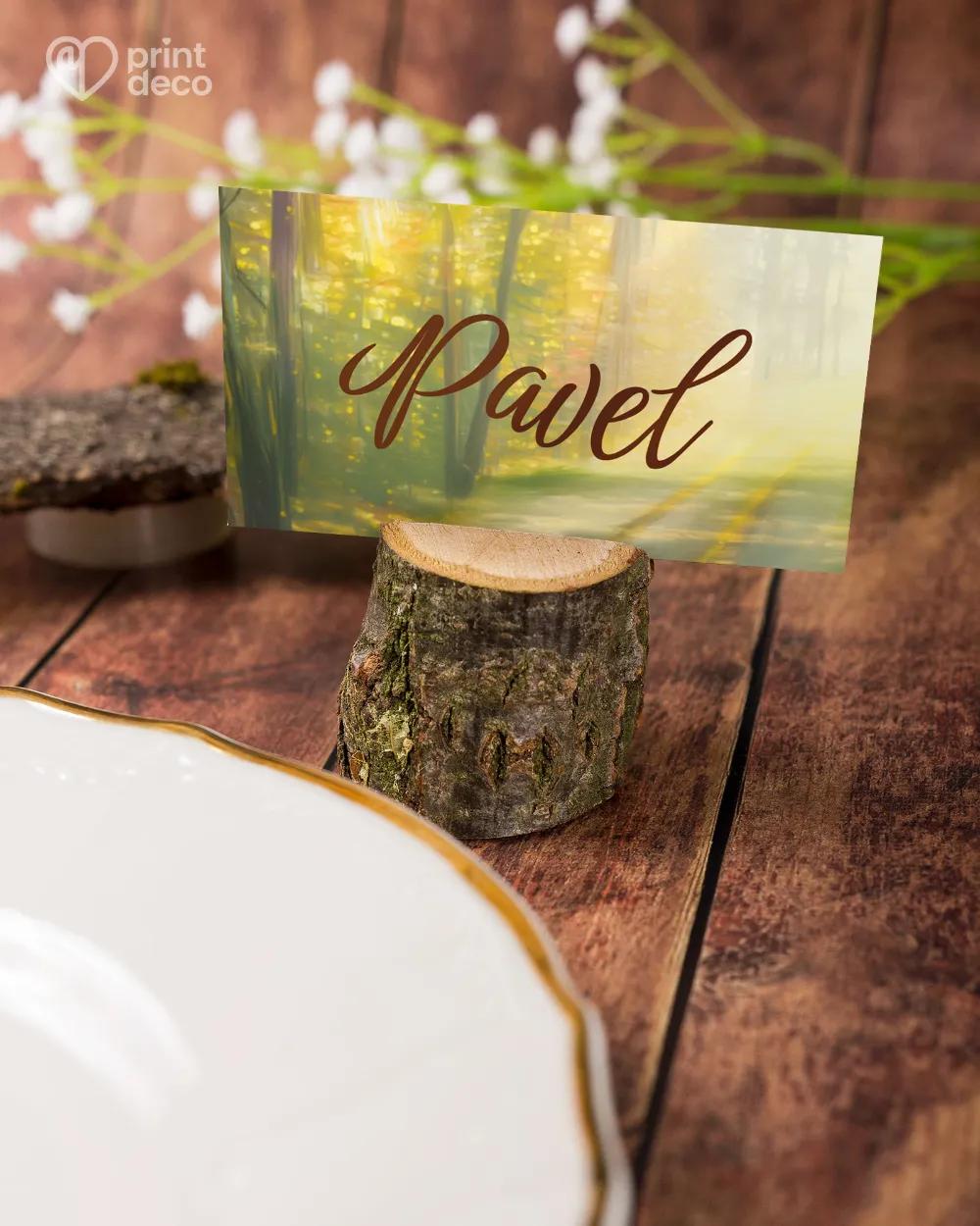 Jmenovky na oslavu Jelen VIII. 1/6