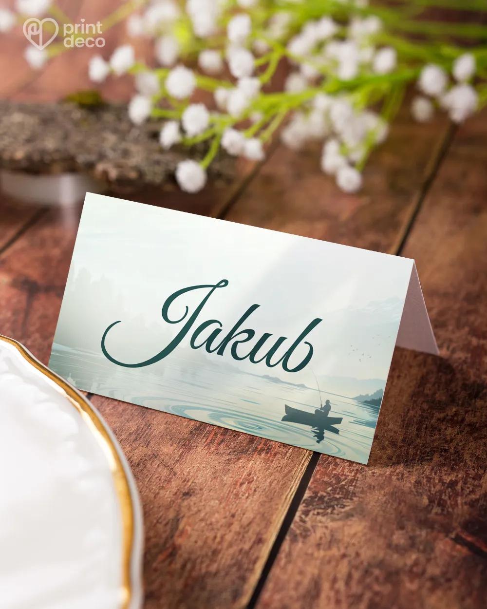 Jmenovky na oslavu Rybář V. 2/6