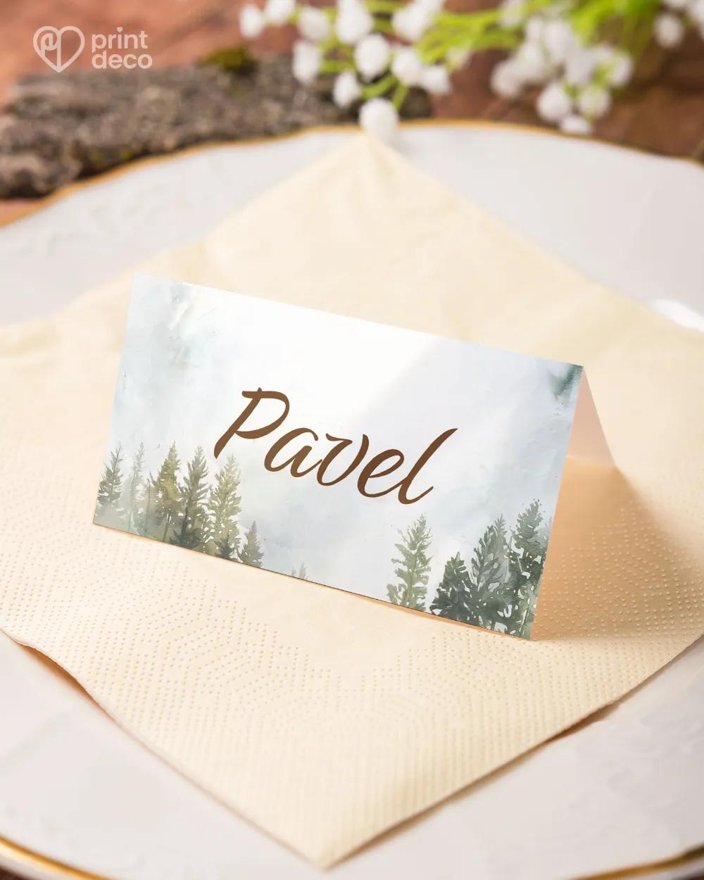 Jmenovky na oslavu Orel I. 3/6