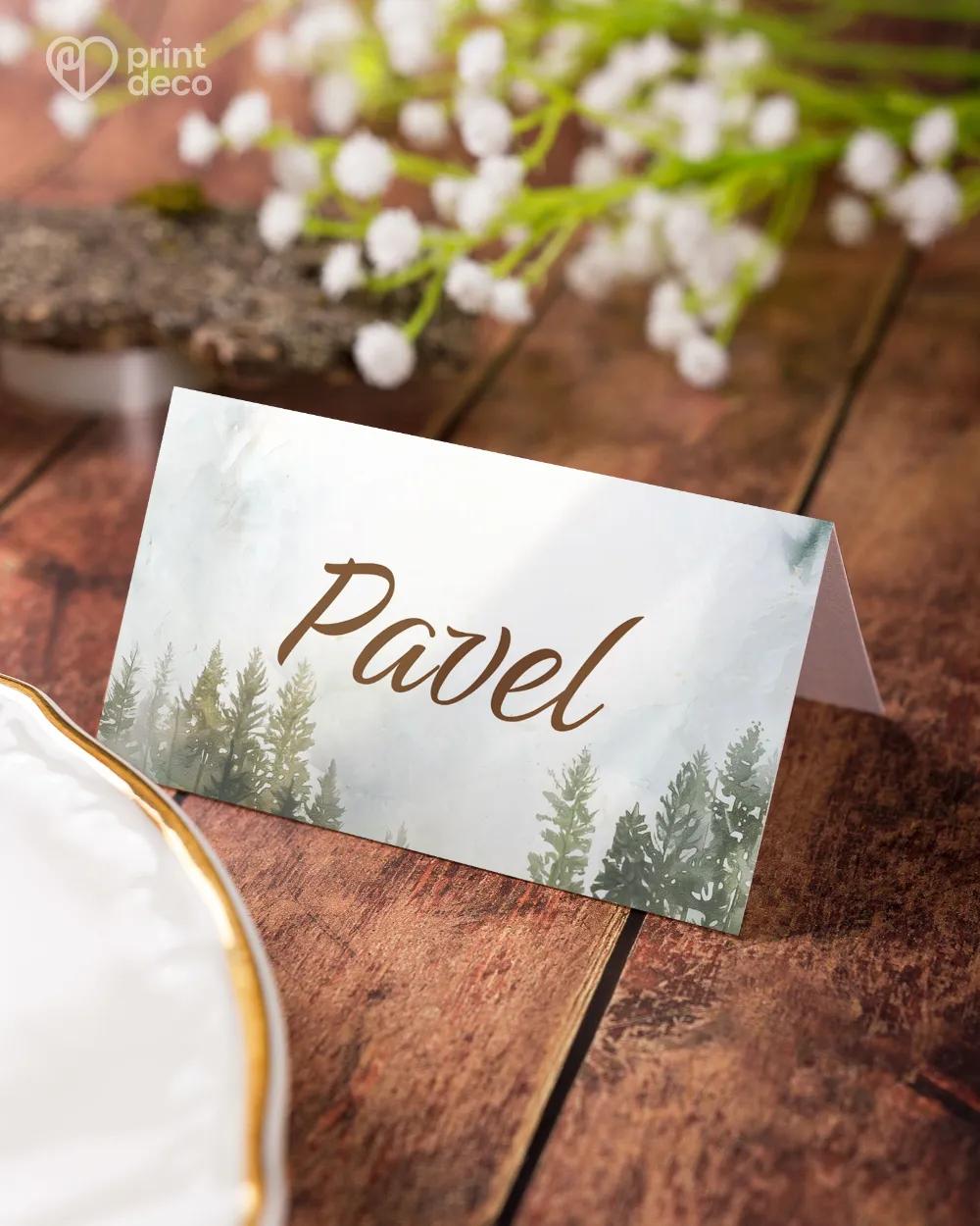 Jmenovky na oslavu Orel I. 2/6