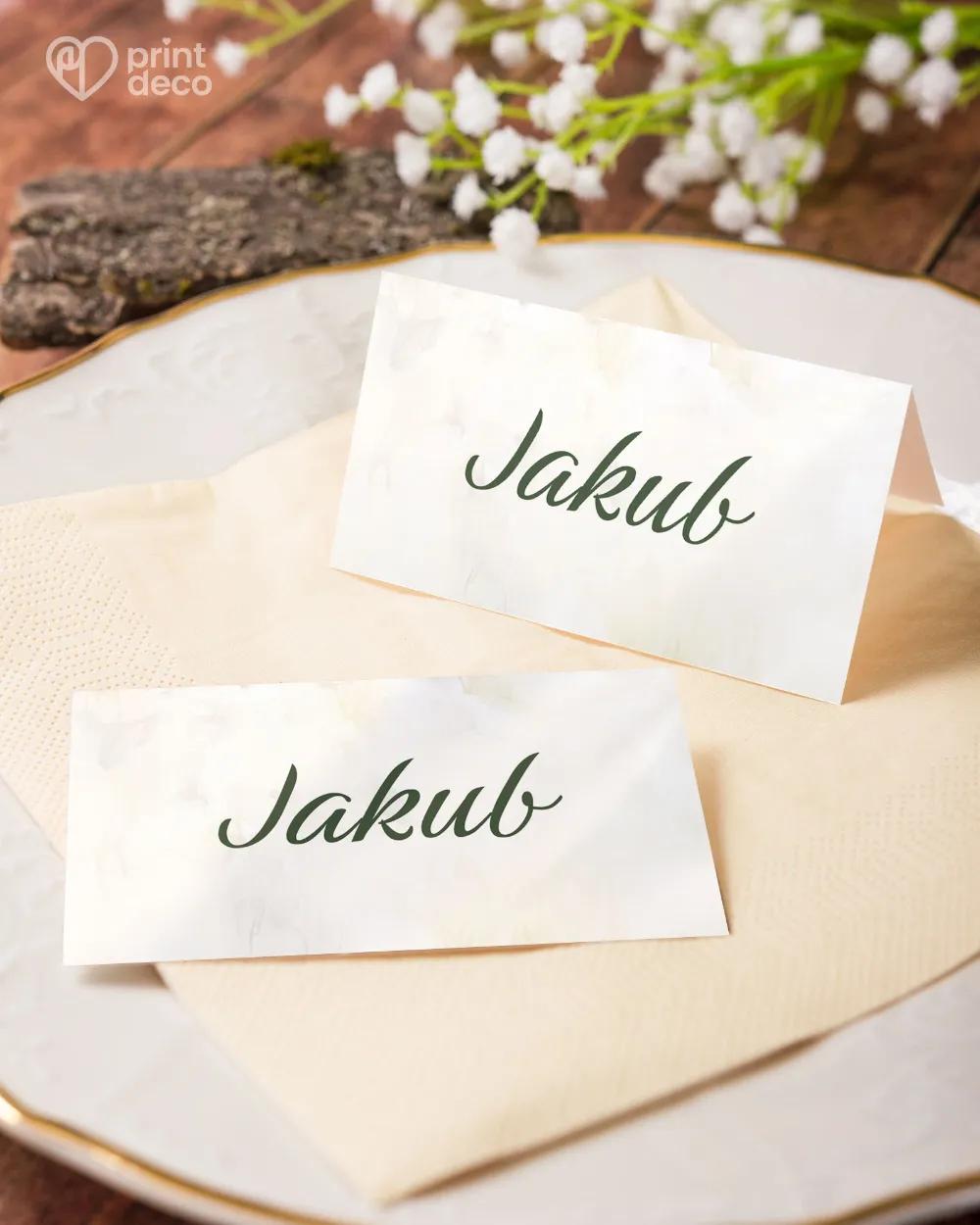 Jmenovky na oslavu Orel II. 4/6