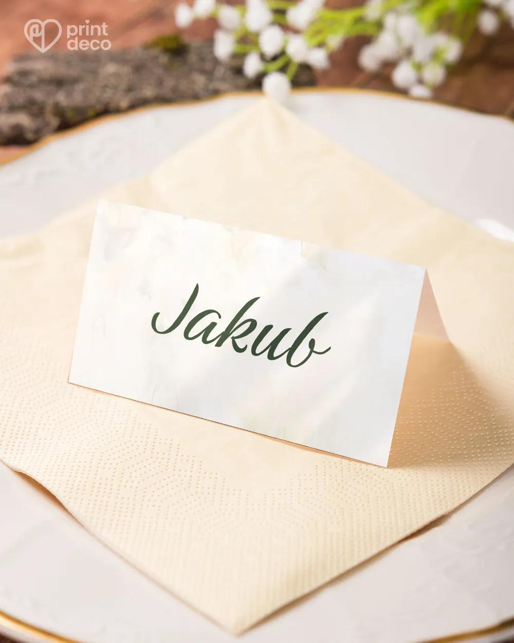 Jmenovky na oslavu Orel II. 3/6