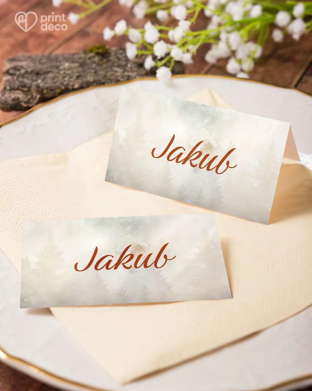 Jmenovky na oslavu Orel IV. 4/6