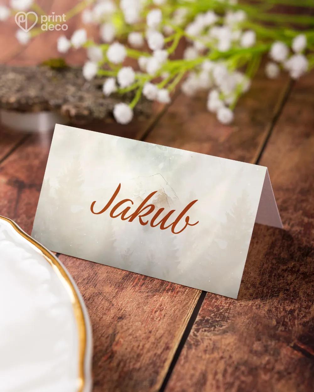 Jmenovky na oslavu Orel IV. 2/6