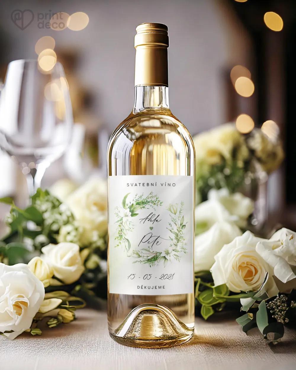 Svatební etikety Laliový slib I. 1/2