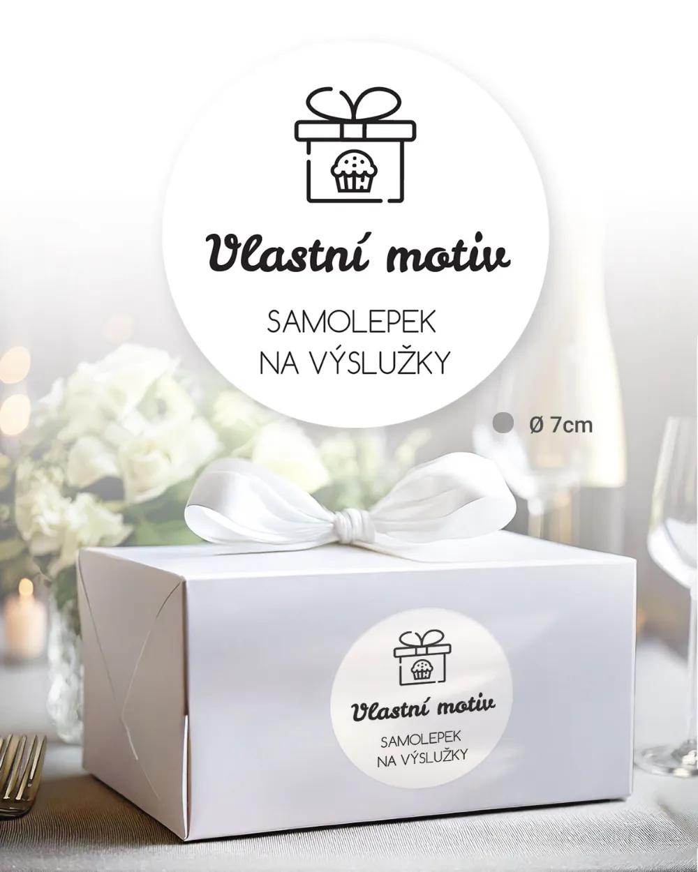 Samolepky na výslužky – Vlastní motiv 2/3