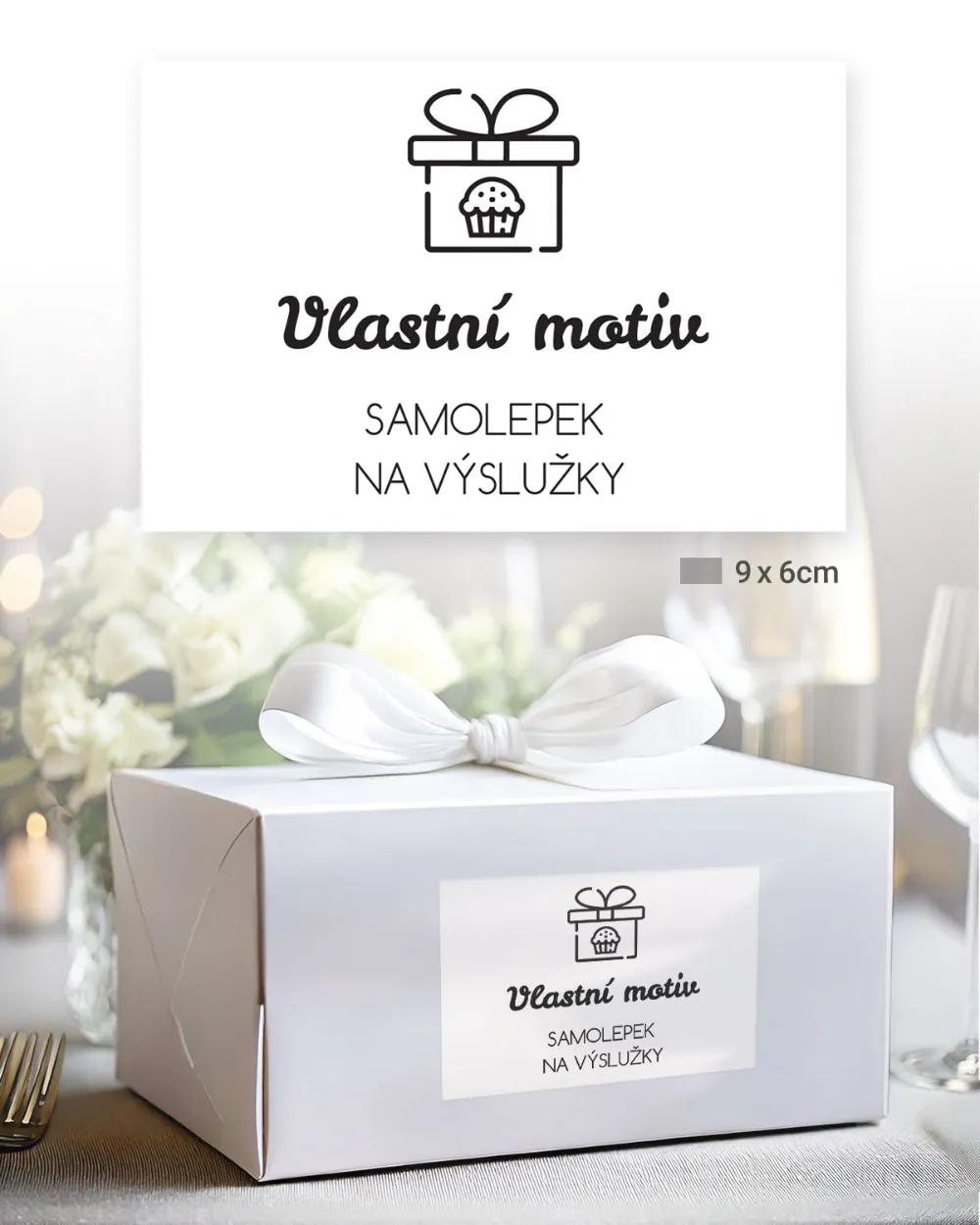 Samolepky na výslužky – Vlastní motiv 1/3