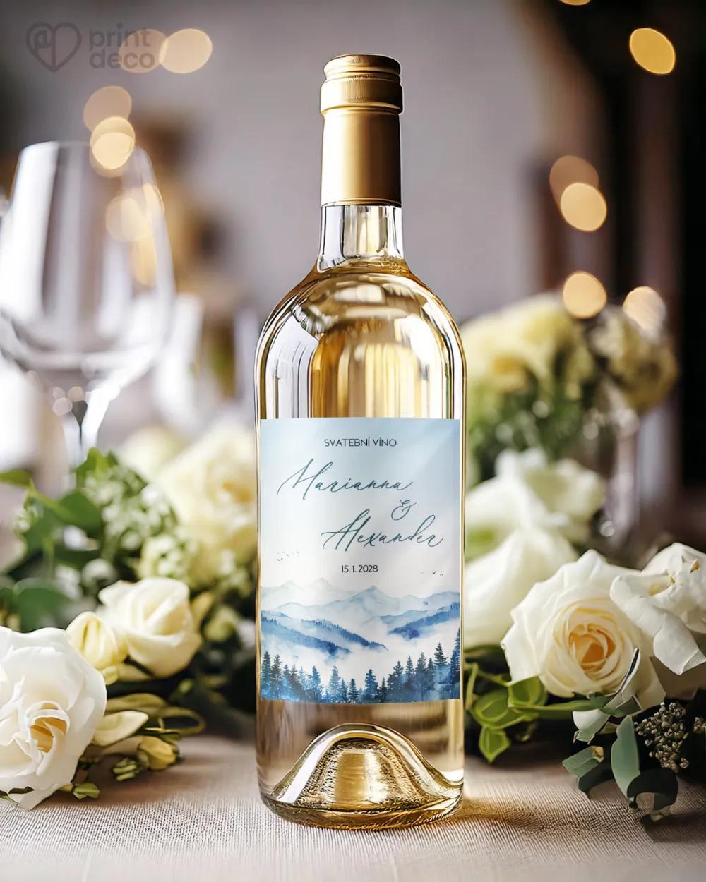 Svatební etikety Zimní objetí 1/2