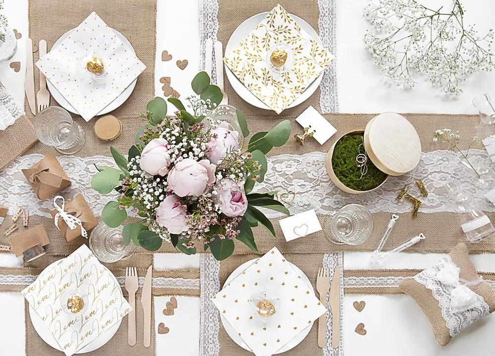 Polštářek na prstýnky Juta 02 2/4