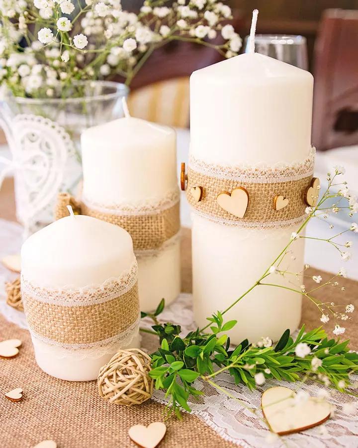 Dřevěná srdce výřezy (bal. 10ks) 3/5