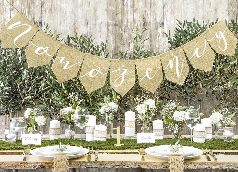 Dřevěné číslování stolů, 10 ks 2/4