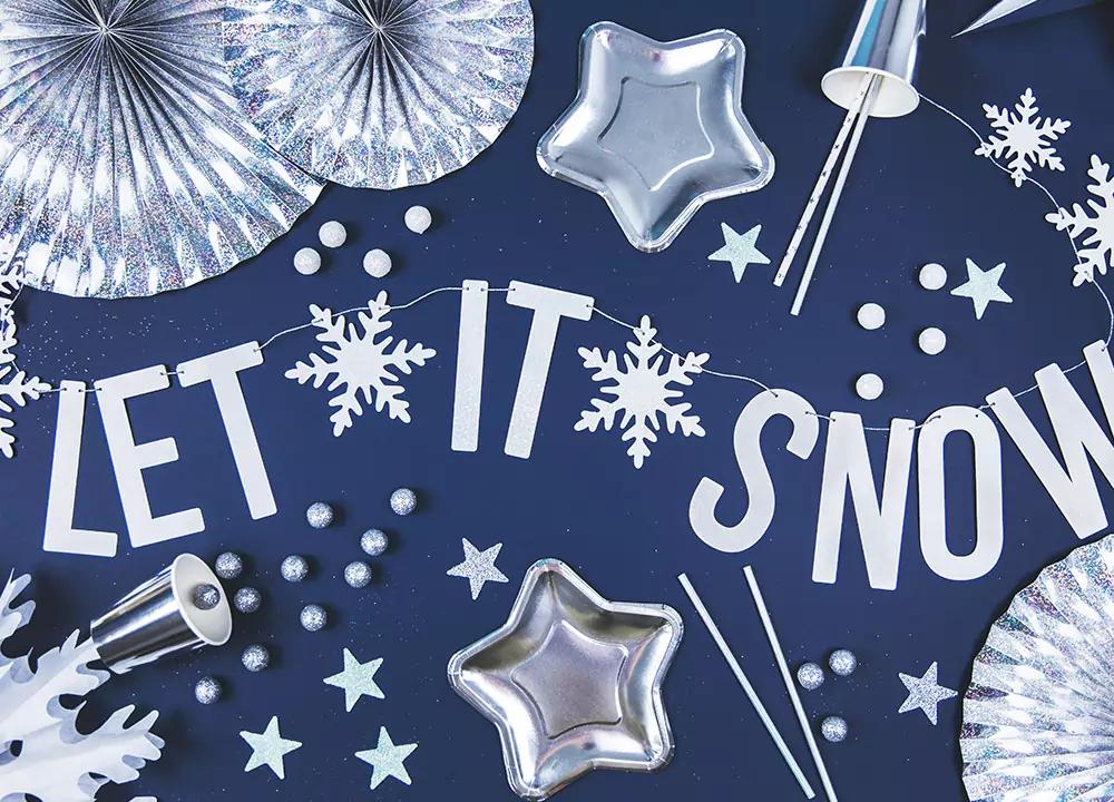 Stříbrné metalické papírové brčka 19,5 cm, 10 ks 2/3