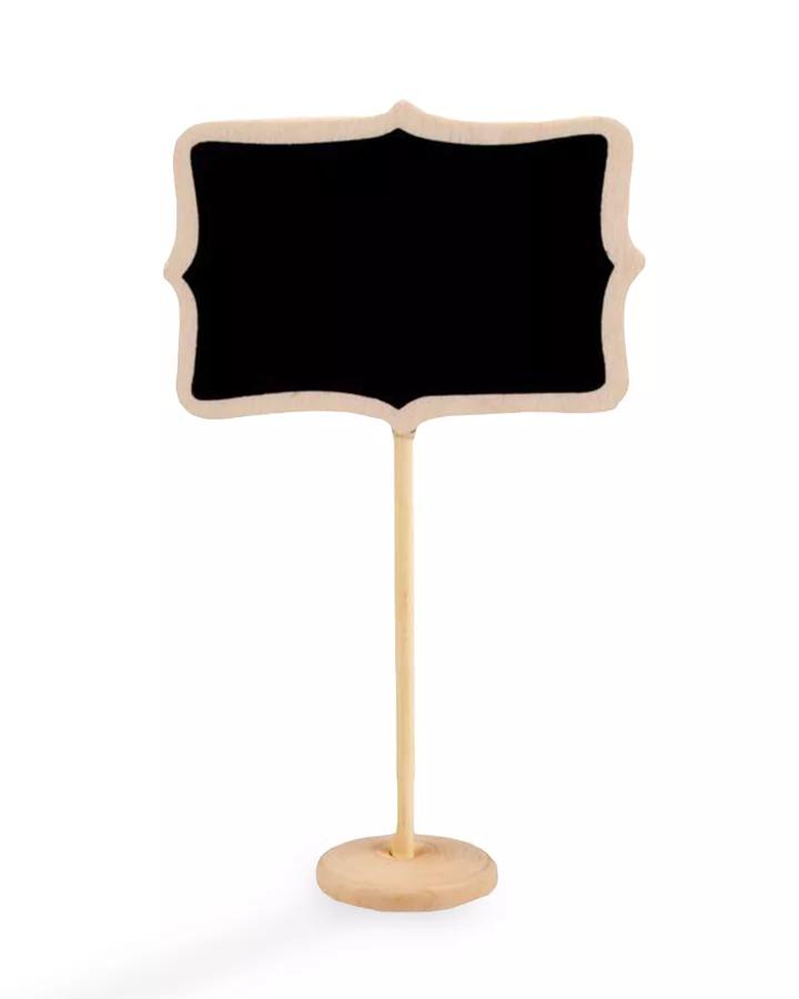 Tabulka se stojanem – obdélník 6×8,5, v17,5 cm 1/2