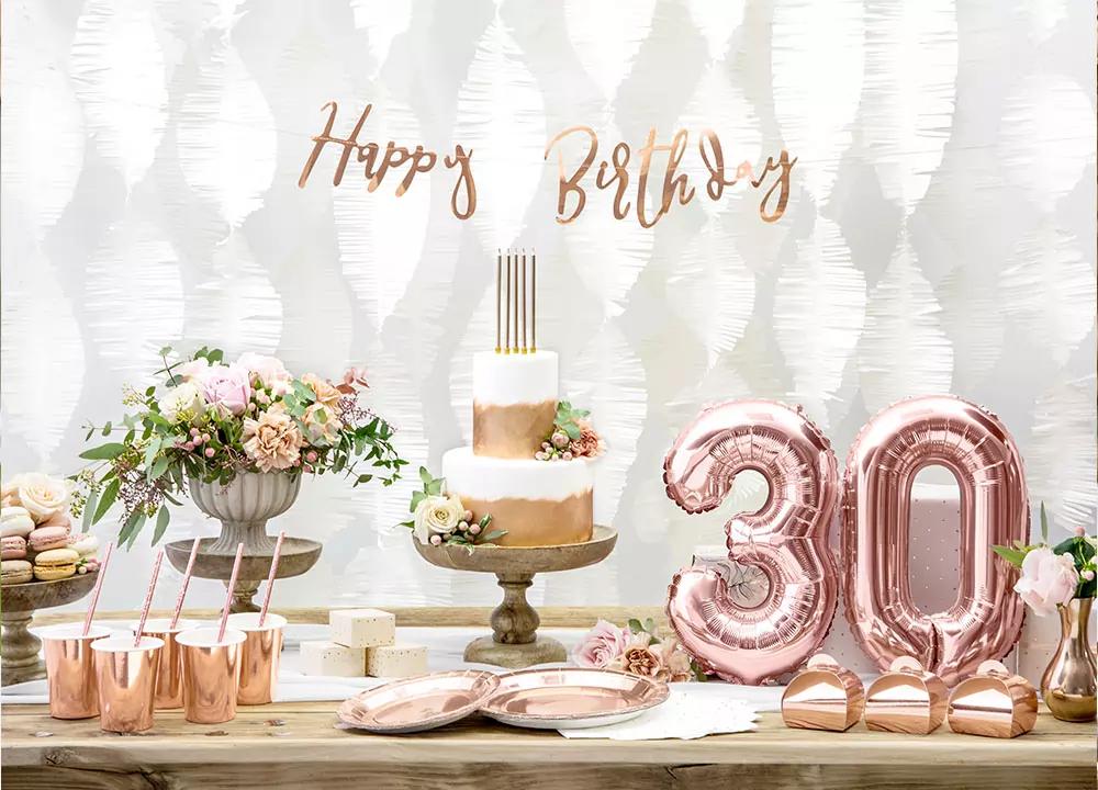 Dárková skládací krabička RŮŽOVĚ ZLATÁ 6x6x5,5 cm, 10 ks 5/6