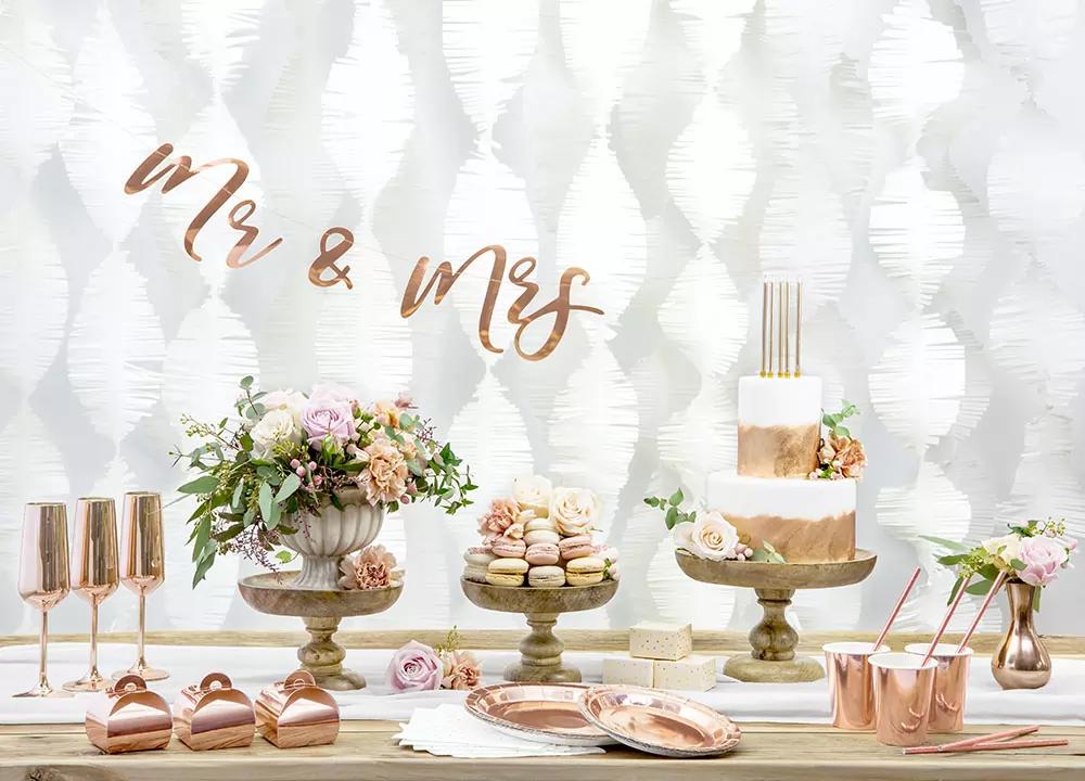 Dárková krabička meruňková se zlatými tečkami 6x3,5x5,5 cm, 10 ks 1/5