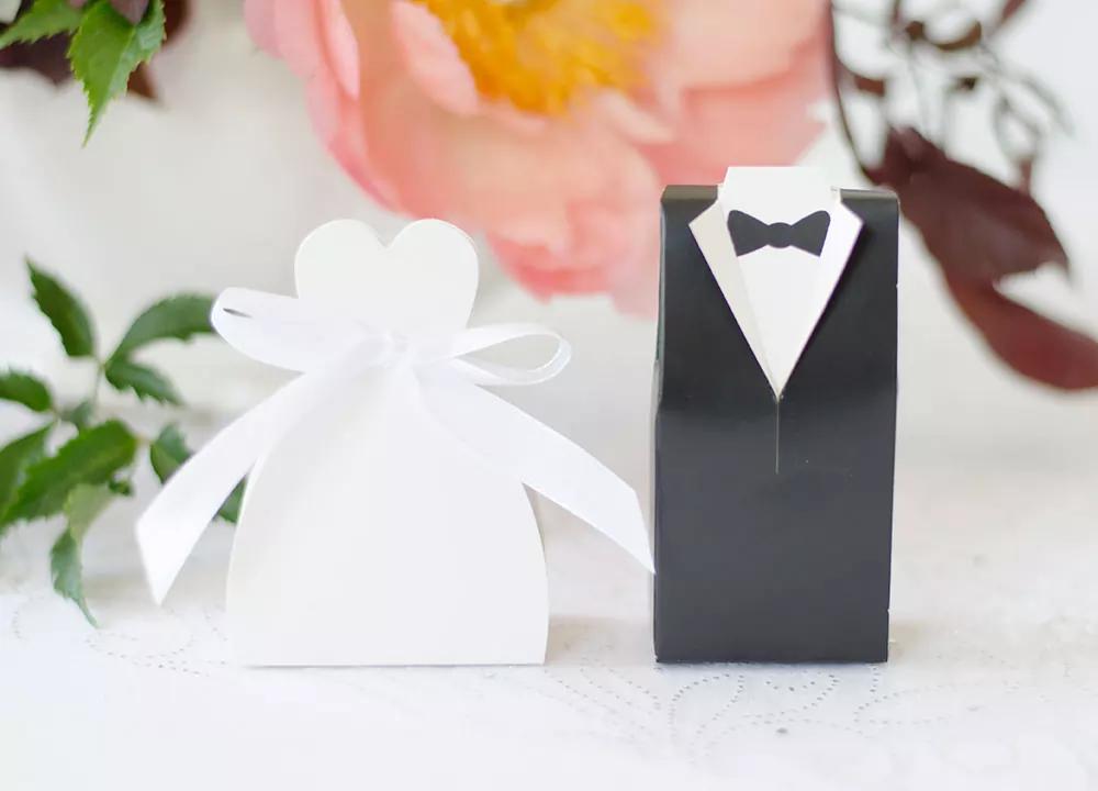 Dárková krabička ve tvaru NEVĚSTA 6,5x3x9 cm, 10 ks 2/3