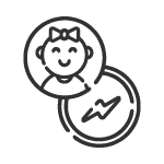 Památeční magnetky z dětské oslavy