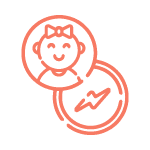 Památeční magnetky z dětské oslavy