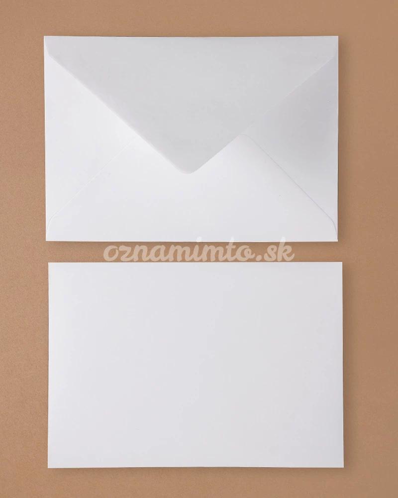 Bílé obálky C6 2/4