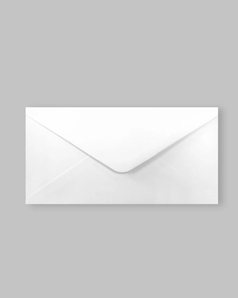 Bílá obálka DL