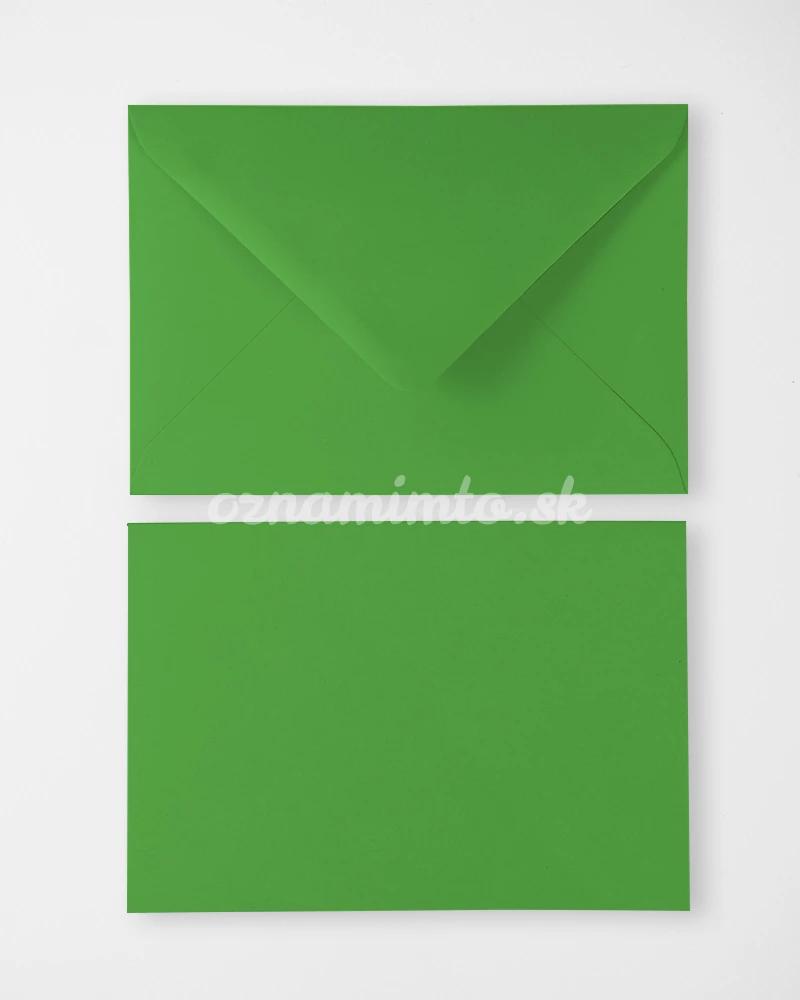 Zelené obálky C6 2/4