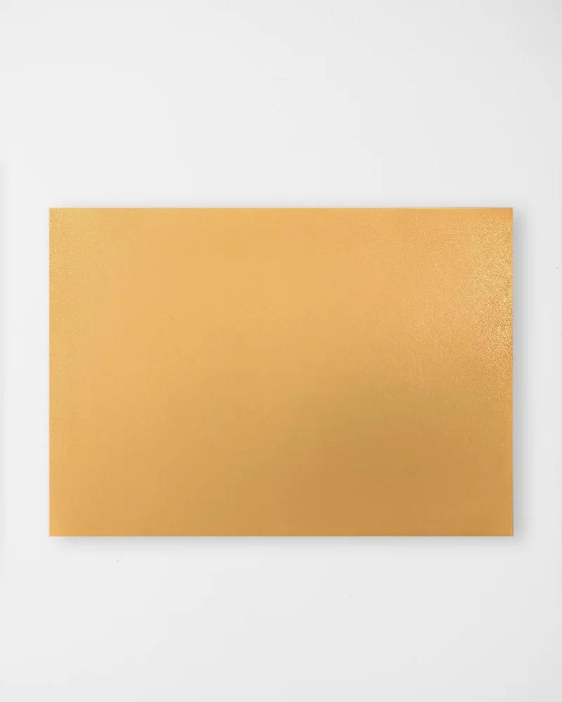 Zlatá metalická obálka C5 1/2