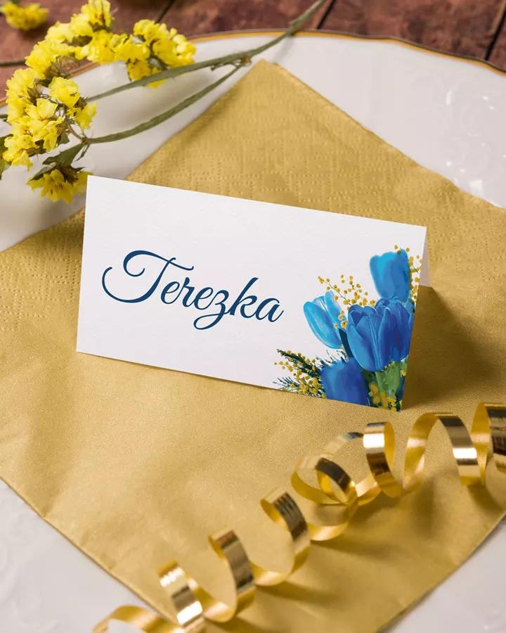 Jmenovky na oslavu Tulipány 2/3