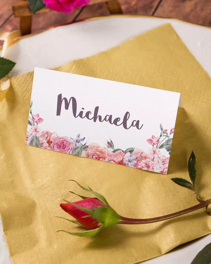 Jmenovky na oslavu Šípkové růže 2/3