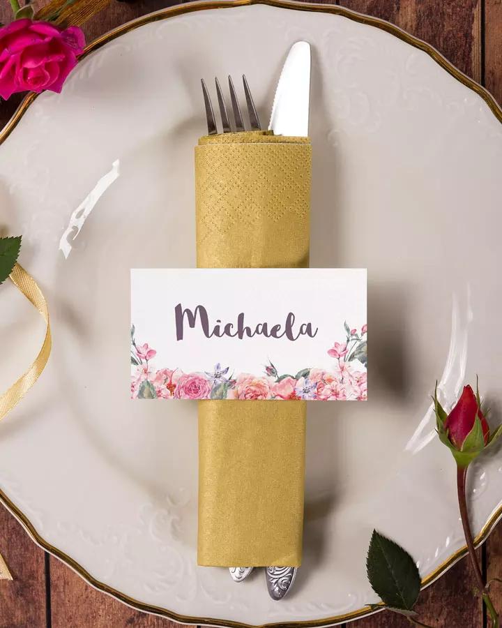 Jmenovky na oslavu Šípkové růže 1/3