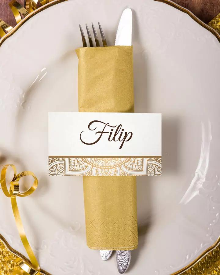 Jmenovky na oslavu Zlaté Retro 1/3