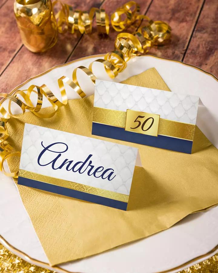 Jmenovky na oslavu s královským motivem 4/5