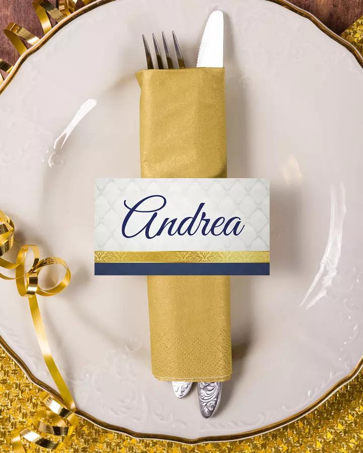 Jmenovky na oslavu s královským motivem 3/5