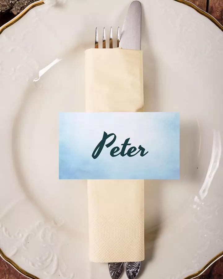 Jmenovky na oslavu Lidová krajinka 5/6