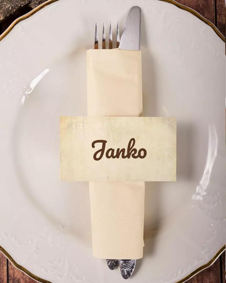 Jmenovky na oslavu Lesní houby 5/6