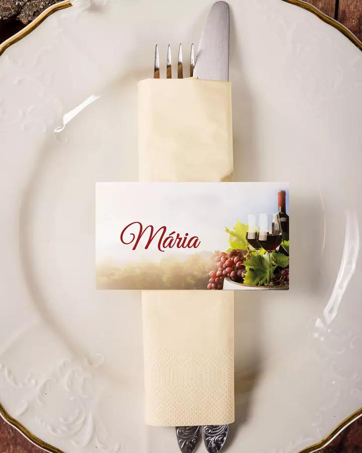 Jmenovky na oslavu Hrozny s vínem 1/3