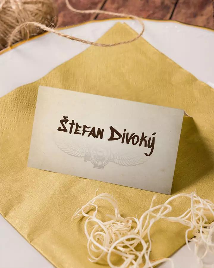 Jmenovky na oslavu Retro motorka 4/5